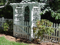 Wood-Picket-Fence-Traditional-with-Highland-Deluxe-Arbor